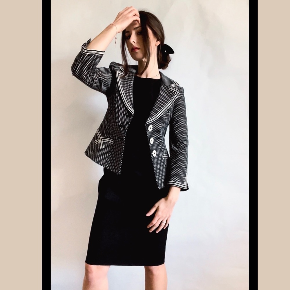 Nanette Lepore Polka Dot Blazer